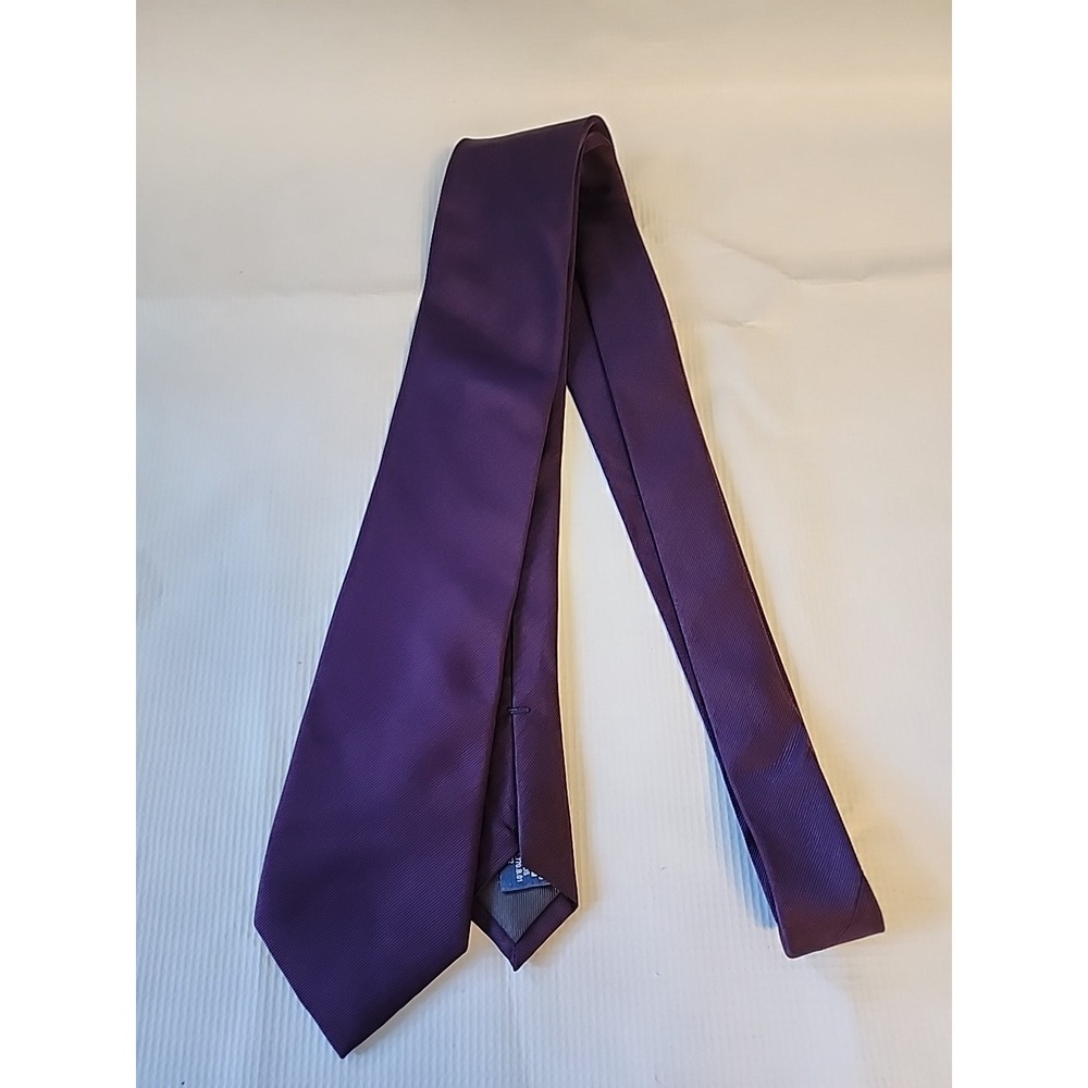 Suitsupply Purple Micro Patterned Silk Tie NWOT Suit Supply 3"x60"